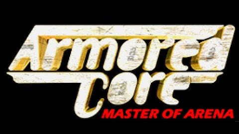 Armored Core: Master of Arena Title Screen (PS1)