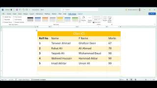 🎓 Lecture 4 – MS Word Table Formatting | Digital Marketing Class | Beginner to Pro