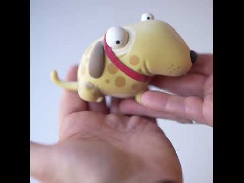 Lil' Doggy 3D Printed Designer Art Toy