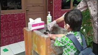 Simulasi Pembelajaran Tatap Muka di SLB A YKAB Surakarta