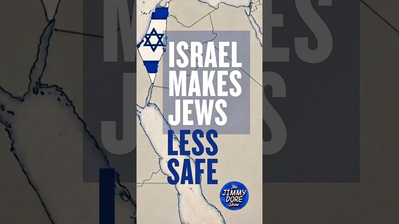 Israel Makes Jews LESS SAFE!
