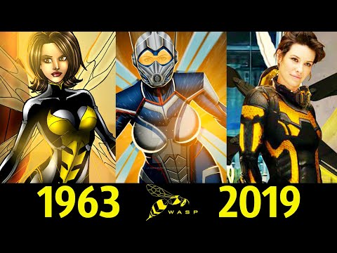 Видео: 🐝 Оса - Эволюция (1963 - 2019) ! Все Появления Джанет и Хоуп ван Дайн 🔥!