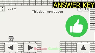 Brainy Hat Level Puzzle LEVEL 20 This door won