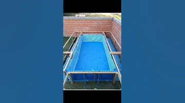 Cómo recubrir tu piscina con madera #shorts