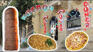 Preparing Traditional Turkish Lahmajun, Pizza and Doners | Baku | “Ocaq”da Lahmacun, Pizza və Dönər