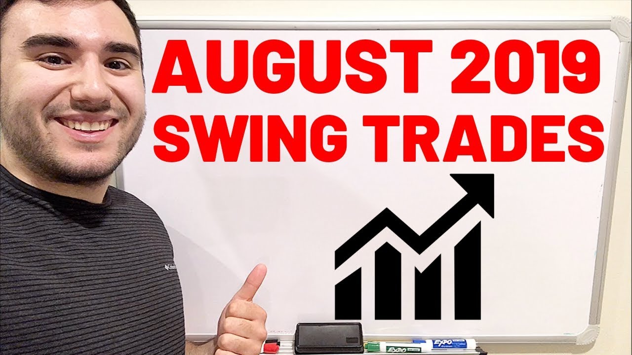  3 Swing Trades For August 2019 CHANNEL ANNOUNCEMENT 