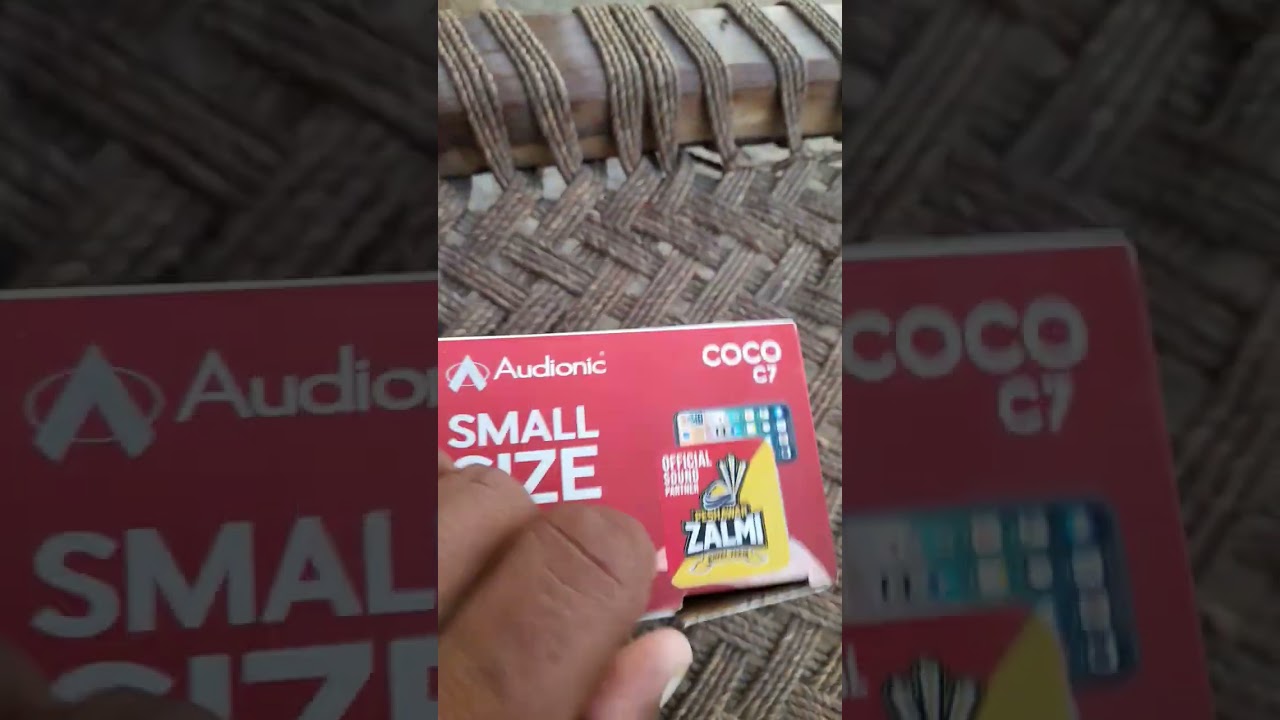 Audionic Coco C7 Bluetooth speaker unboxing