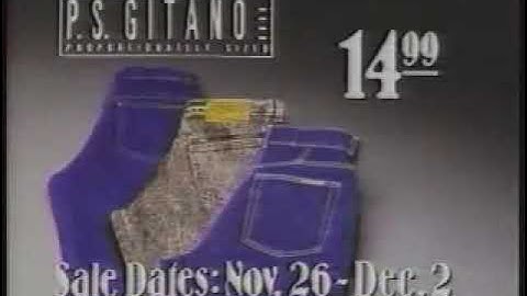 Ames Department Store Ad- Robin Leech