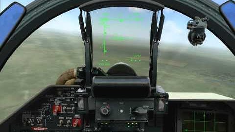 LOCK ON ( Flaming Cliffs ) Air to Air - tutorial 08: Su-27, Campaign Mission 01