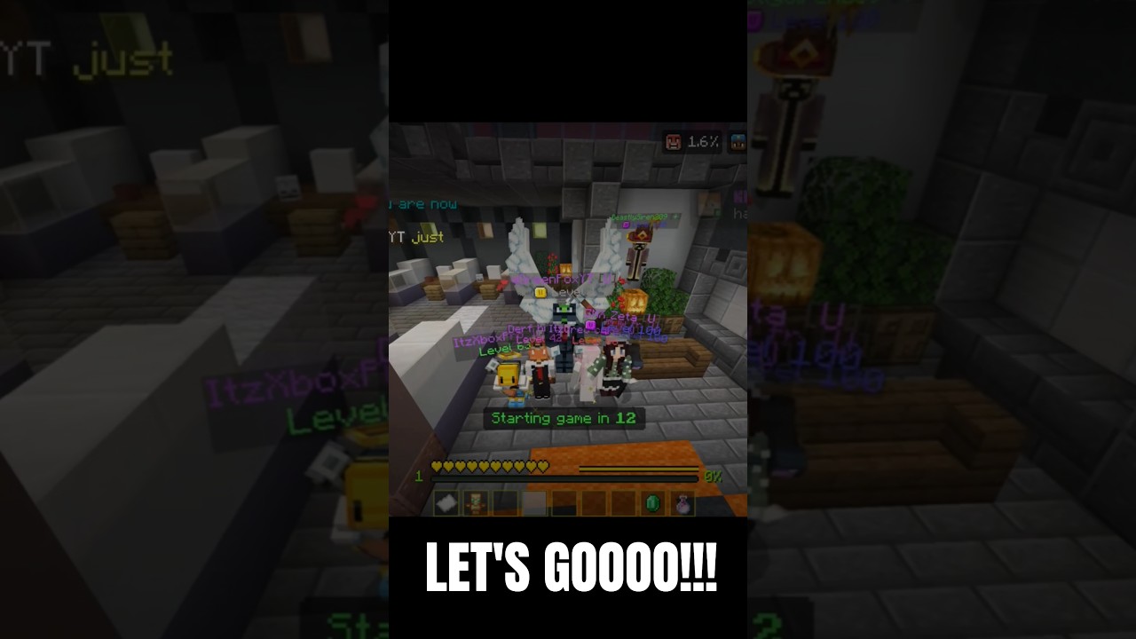 PRESTIGE TWO!!! 🎊 #minecraft #hivemc — qGreenFoxYT YouTube video