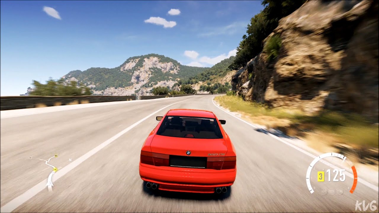 Forza Horizon 2 - BMW 850 CSi 1995 - Open World Free Roam Gameplay (HD) [1080p30FPS]