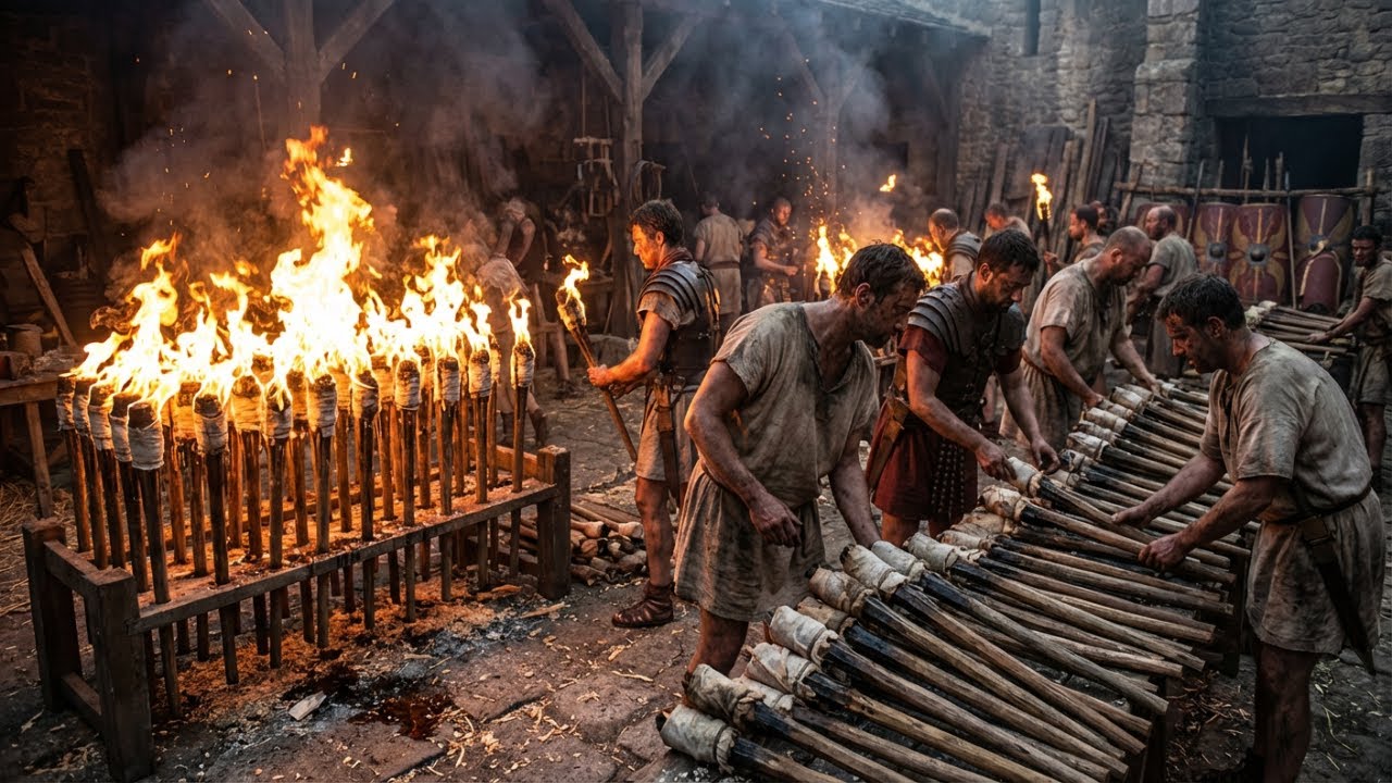 How torches were made 2,000 years ago - YouTube