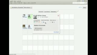 Overview of Seating Chart in Desire2Learn 9.4