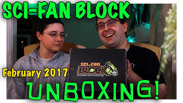 UNBOXING! Sci-Fan Block February 2017 - #Ghostbusters #Alien #BuffyTheVampireSlayer