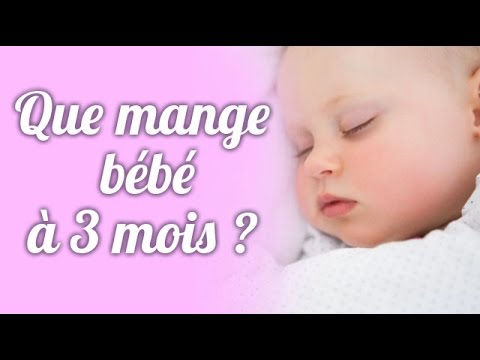 Vidéo: Nourrir Un Bébé à 3 Mois