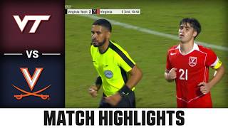 Virginia Tech vs. Virginia Match Highlights | 2026 ACC Men's Soccer
