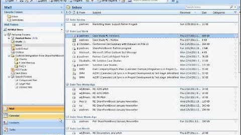 SharePoint Outlook Integration enables Drag & Drop E-mail