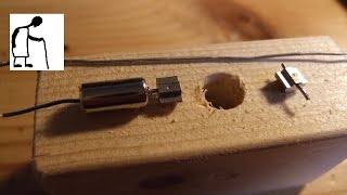 Helpfile - How to remove the eccentric weight from a vibrating motor OralB Toothbrush etc