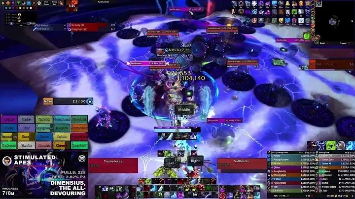 [CE] Mythic Dimensius, the All-Devouring Kill – Frost Death Knight POV | Manaforge Omega Raid