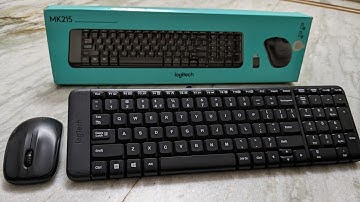 BEST WIRELESS KEYBOARD AND MOUSE COMBO #LOGITECH #MK215 #1200 only😊😊
