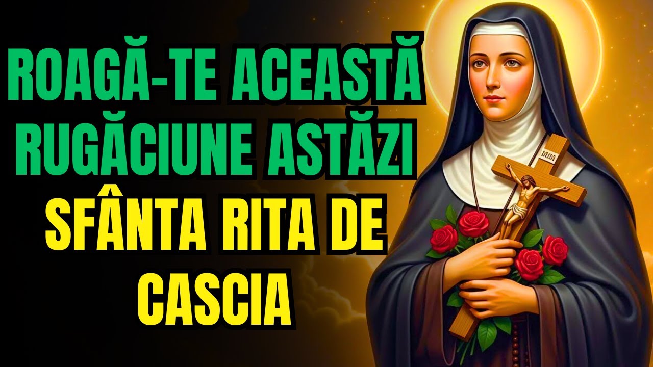 Roagă-te acum! Sfânta Rita de Cascia deja acționează în imposibilul tău.”