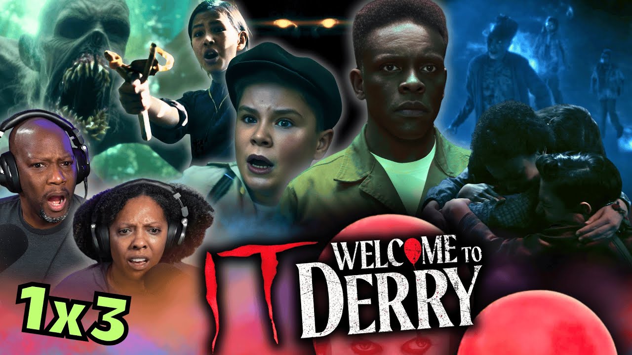 УЖАСЫ 1908 ГОДА! 🎪 «Оно: Добро пожаловать в Дерри» 1x3 Реакция