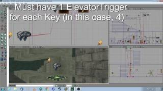Unreal Editor 2 Tutorial - Adding an Elevator to your map - UT99 screenshot 3