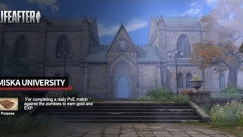 lifeafter gameplay lifeafter miska University guide for beginners lifeafter miska guide in English