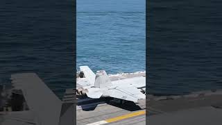 The Nimitz-class aircraft carrier USS George H.W. Bush (CVN 77) participates in a rehearsal in