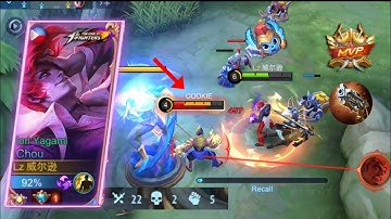 TOP GLOBAL CHOU BEST BUILD AND EMBLEM SET 2021 (Must Watch)