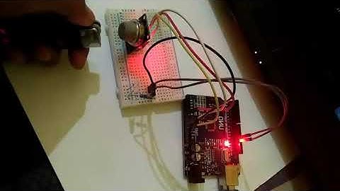 Pendekteksi kebocoran Gas Menggunakan sensor MQ-2 berbasis arduino uno