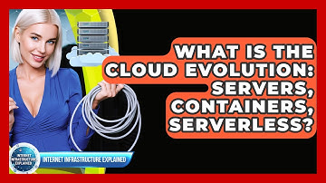 What Is The Cloud Evolution: Servers, Containers, Serverless? - Internet Infrastructure Explained