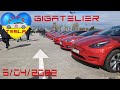 😍 La communauté Tesla. Une incroyable démonstration au #Gigatelier