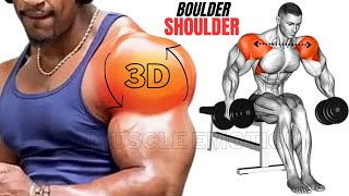 6 BEST SHOULDERS WORKOUT AT GYM / 3D BOULDER SHOULDER