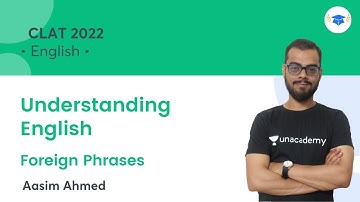 Understanding English l Parts of Speech Identification 3 l English l CLAT 2022 l Unacademy Law