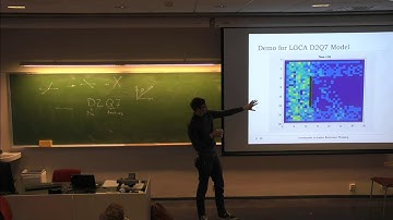 Lattice Boltzmann modeling (Lecture 46 - 2018-11-14)