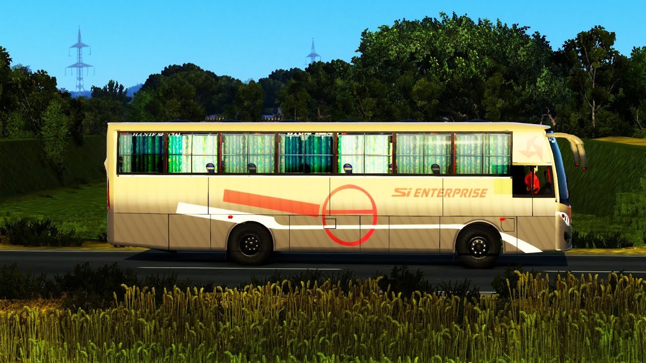SI Enterprise Hino 1j Non Ac | Dhaka-Sirajgonj | MBD Map V7.3 By ...