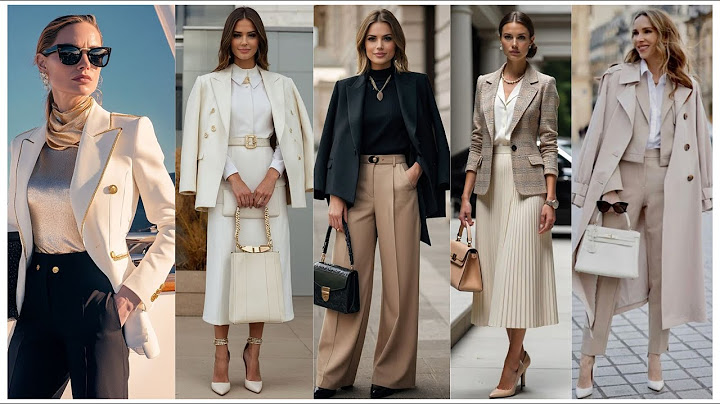 WHAT IS SILENT LUXURY? 😎👗 Get to know this style and look elegant and sophisticated on any occasion.
