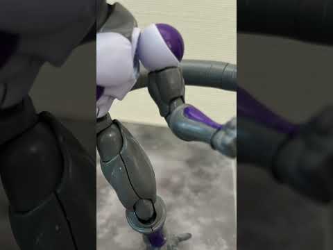 BLACK FRIEZA VS SS4 GOKUu0026VEGETA STOP MOTION DRAGON BALL #Shorts