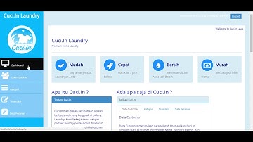 CUCIIN Sistem Informasi Laundy Modern Berbasis WEB