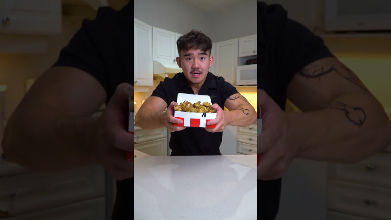 300 Calorie KFC POPCORN CHICKEN🍗 (ft. Andrew Tate)