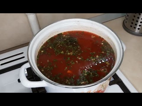 БОРЩ быстрее вы еще не готовили! Борщ на скорую руку. Вариант первый