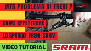 VIDEO - Manutenzione dei freni Sram Guide: ecco come fare 