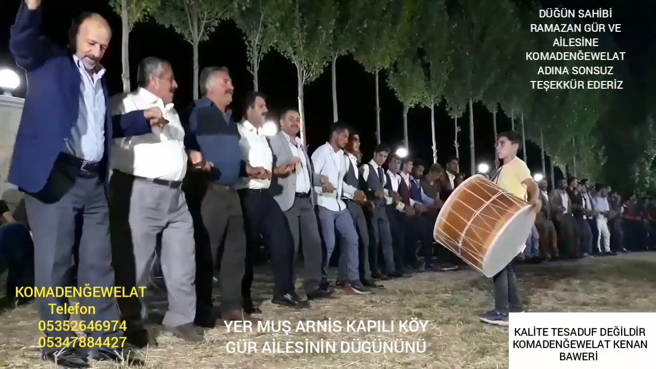MUHTEŞEM DÜĞÜN DEHŞET HALAY KENAN BAWERİ MUŞ DÜĞÜNLERİ