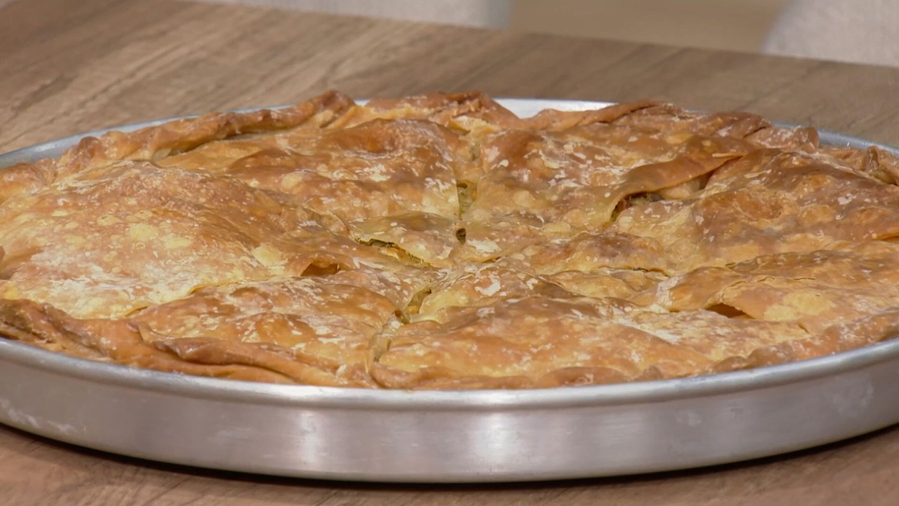 Πρασοτυρόπιτα με φέτα Αργολίδας | Ανδρέας Λαγός