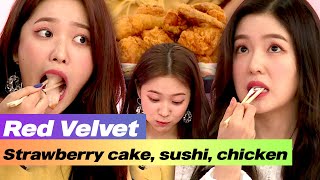 Red Velvet MUKBANGππ£π°