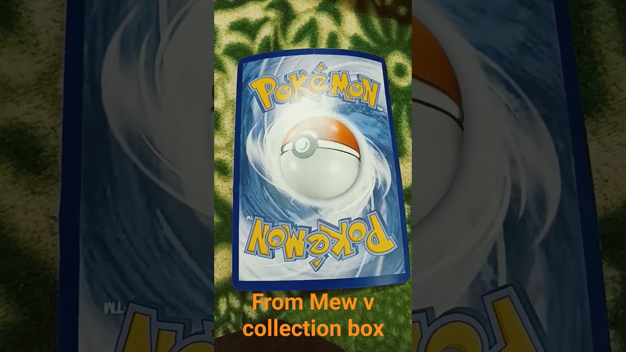 mew v jumbo real Pokemon cards