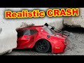 RC Hellcat Realistic Drifting and CRASH