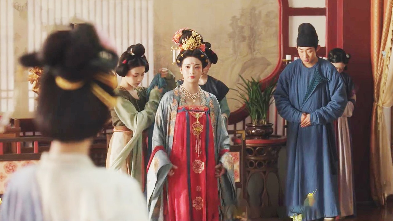 【Movie】心機小妾把自己當成女主人，故意搶走王妃位置，王妃當場一招讓她顏面盡失！💕#中国电视剧 #爱情