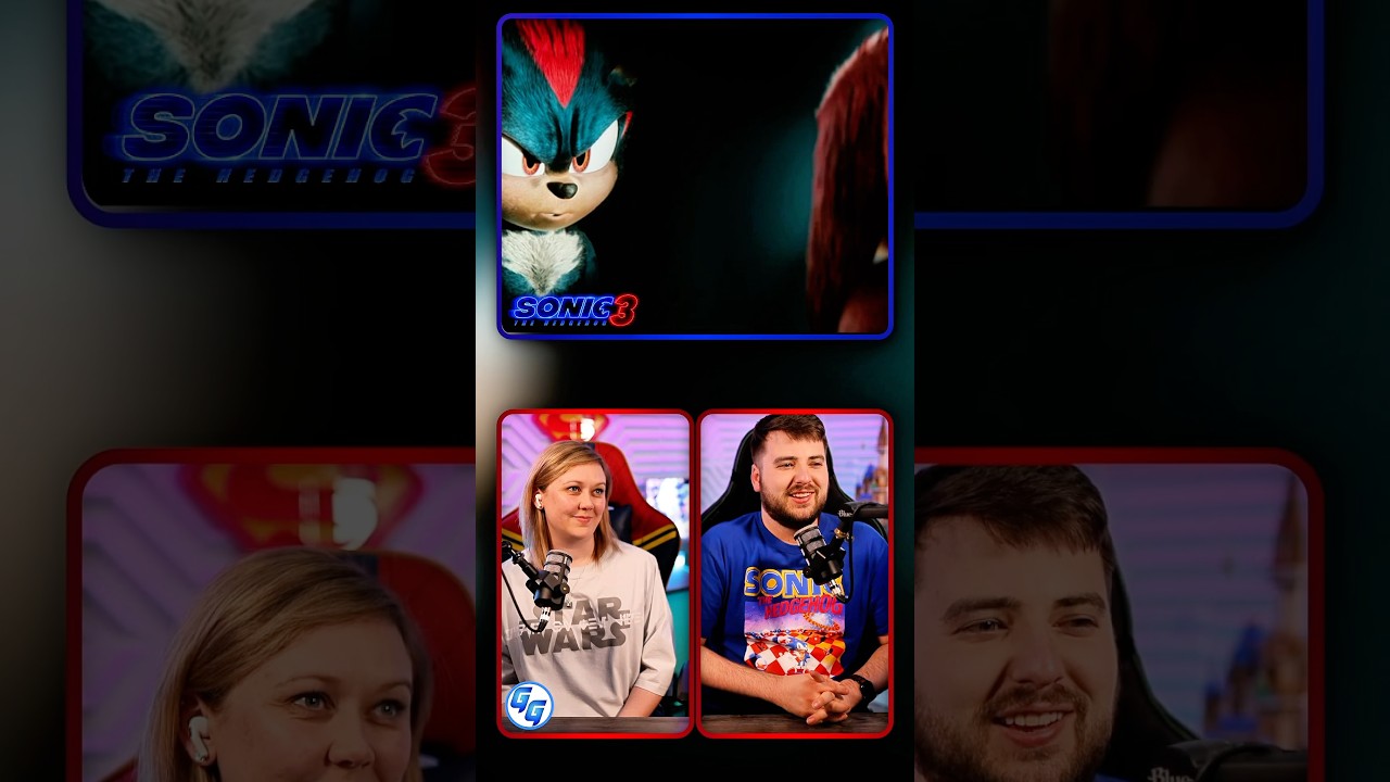 BOO! 😱 Sonic The Hedgehog 3 REACTION!